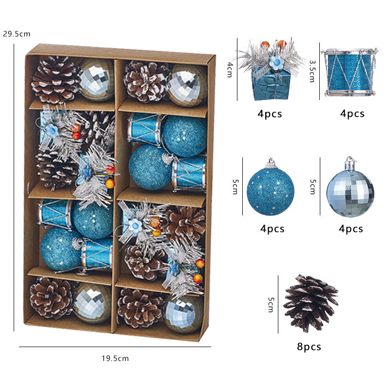 Christmas Tree Ornaments Coordinated Holiday Gift Pack