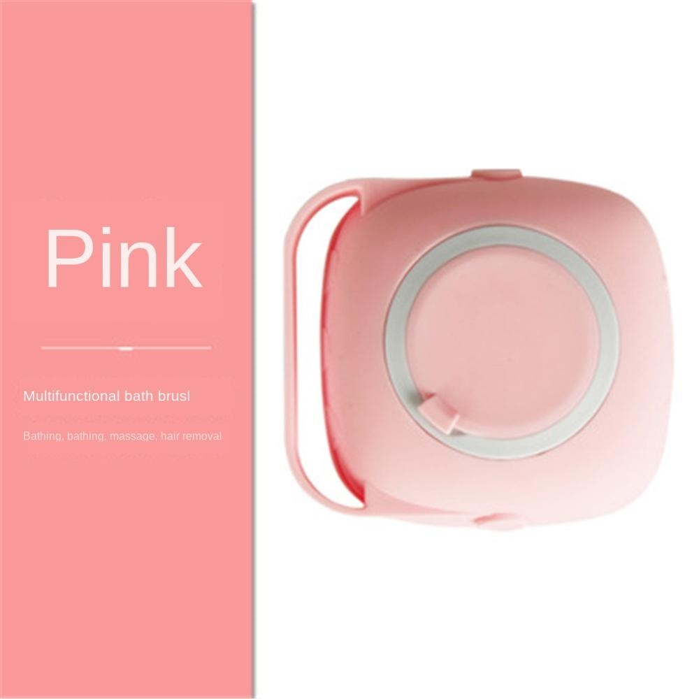 Pet Bath Brush for Gentle Lather & Loose-Fur Removal