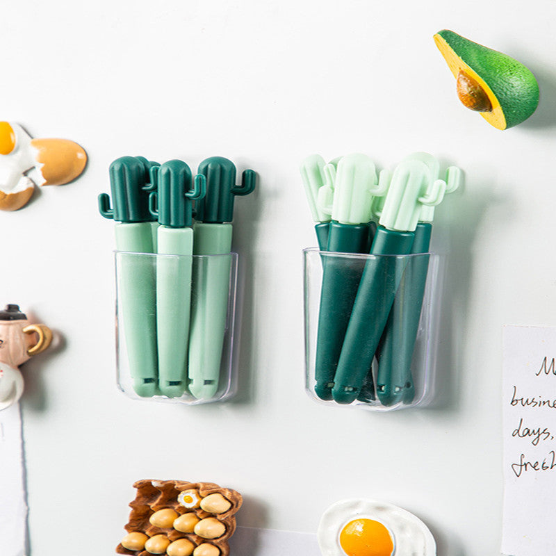 Cactus Bag Clips for Keeping Snacks Crisp and Fresh