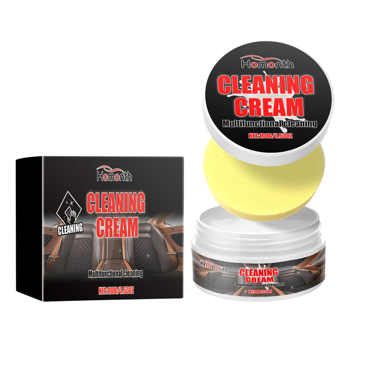 Leather Cleaning Cream for Brighter, Cleaner Surfaces
