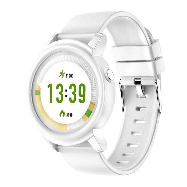 DK02 Round Smartwatch with Heart Rate & Sleep Tracking