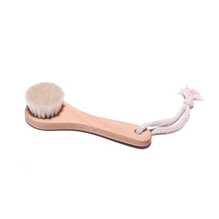 Baby Bath Brush — Ultra-Soft Natural Bristles for Delicate