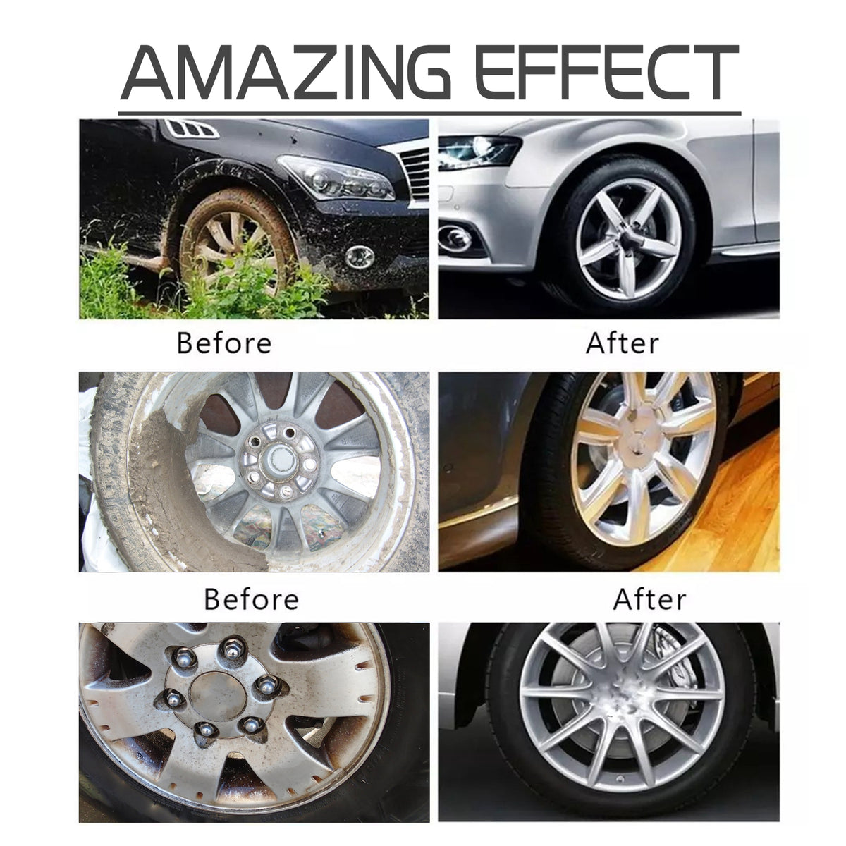 Wheel Cleaner Spray for Brake Dust and Road Grime
