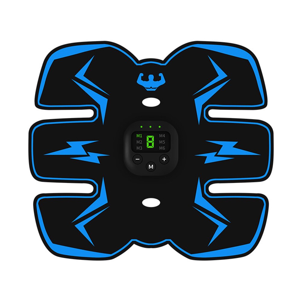 EMS Muscle Stimulator with LED Display USB Rechargeable Abdo