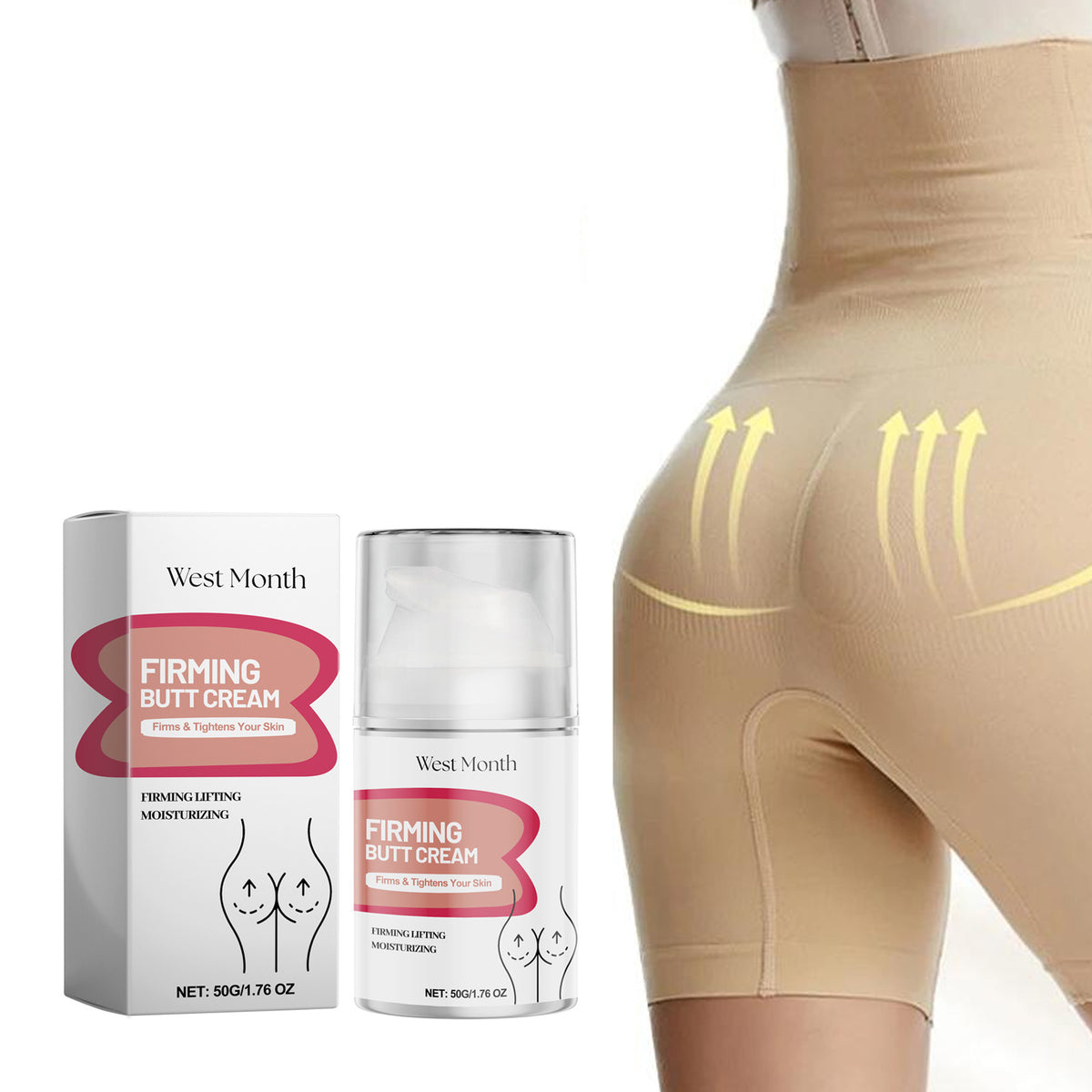 Butt Lift Firming Cream for Tighter-Looking Body Skin
