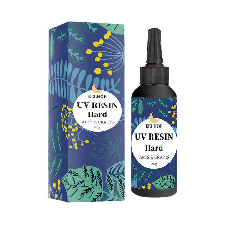 UV Resin Glue 100g for Clear, Quick-Curing Crafts