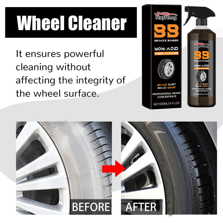 Car Wheel Cleaner for Brake Dust and Road Grime Spray