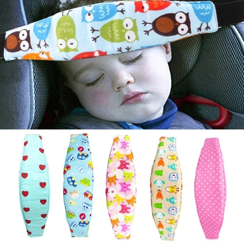 Baby Stroller Head Support Belt for Safer, Calmer Naps