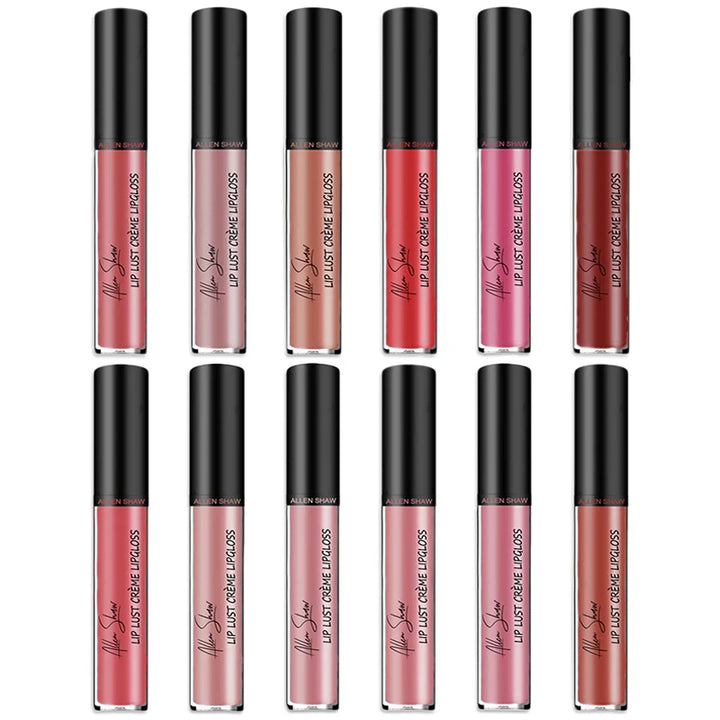 Nude Shiny Glitter Lip Gloss — Long-Lasting Liquid Glaze