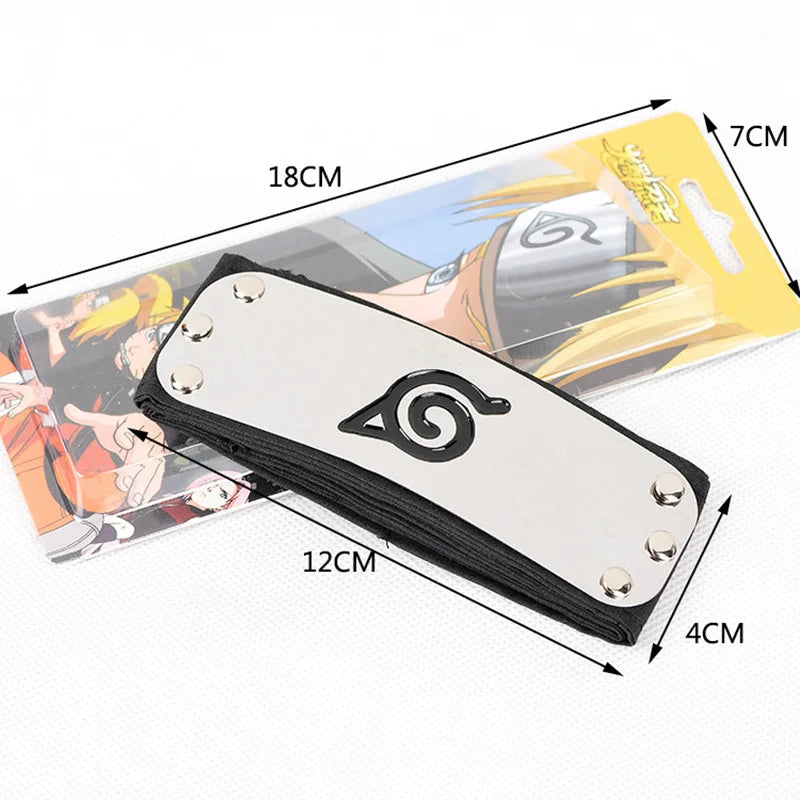 Naruto Headband Cosplay Accessory for Kids & Fans