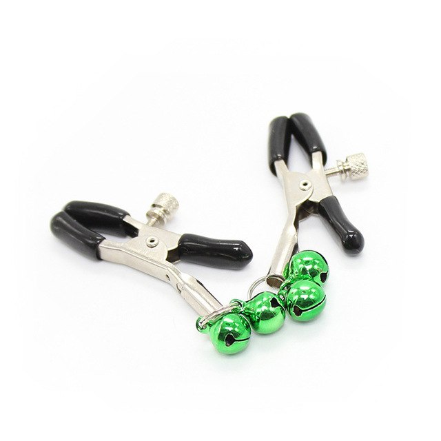 Nipple Clamps with Bells for Adjustable Sensation
