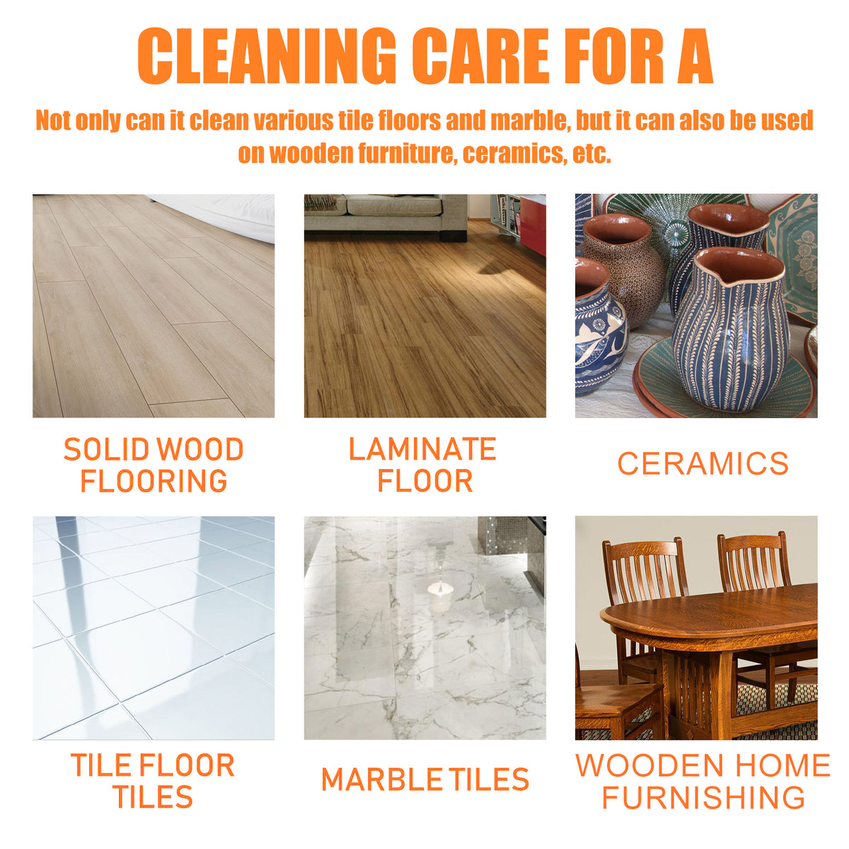 Multipurpose Surface Cleaner for Floors & Furniture
