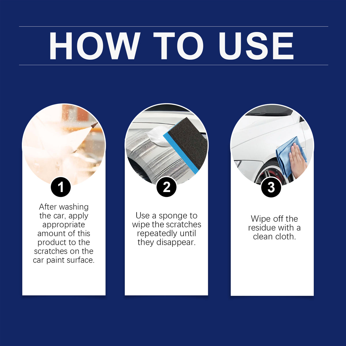 Car Scratch Remover for Mild Paint Scratch Repairs