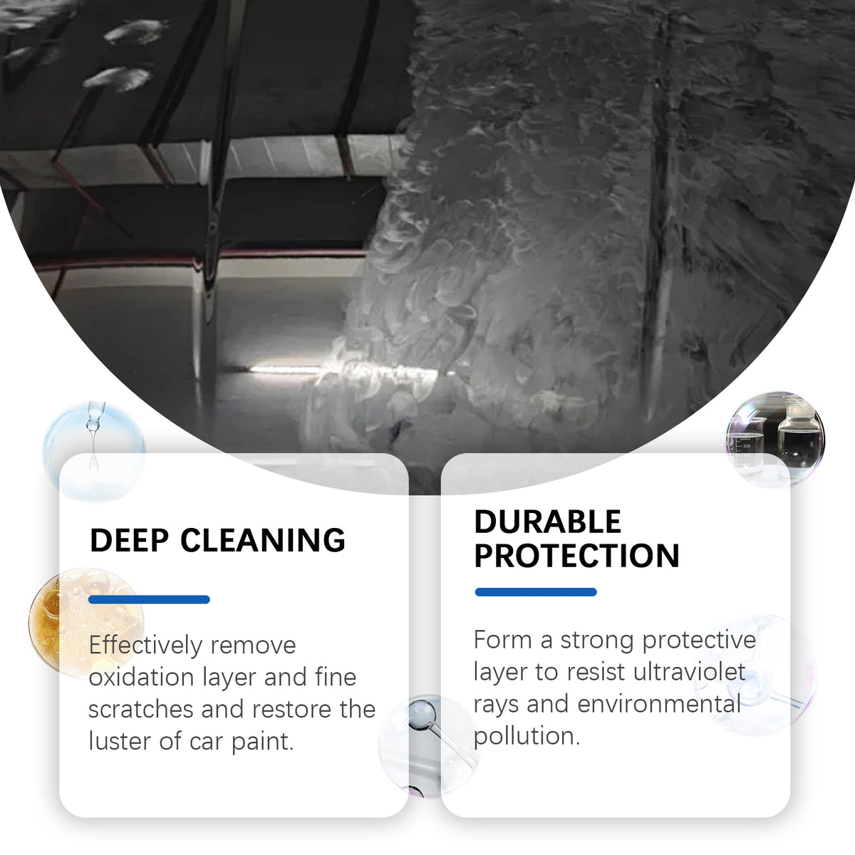 Car Polishing Wax Kit for Scuffs and Dull Paint