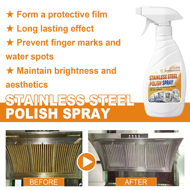 Stainless Steel Cleaner & Polish — Anti-Fingerprint Shine