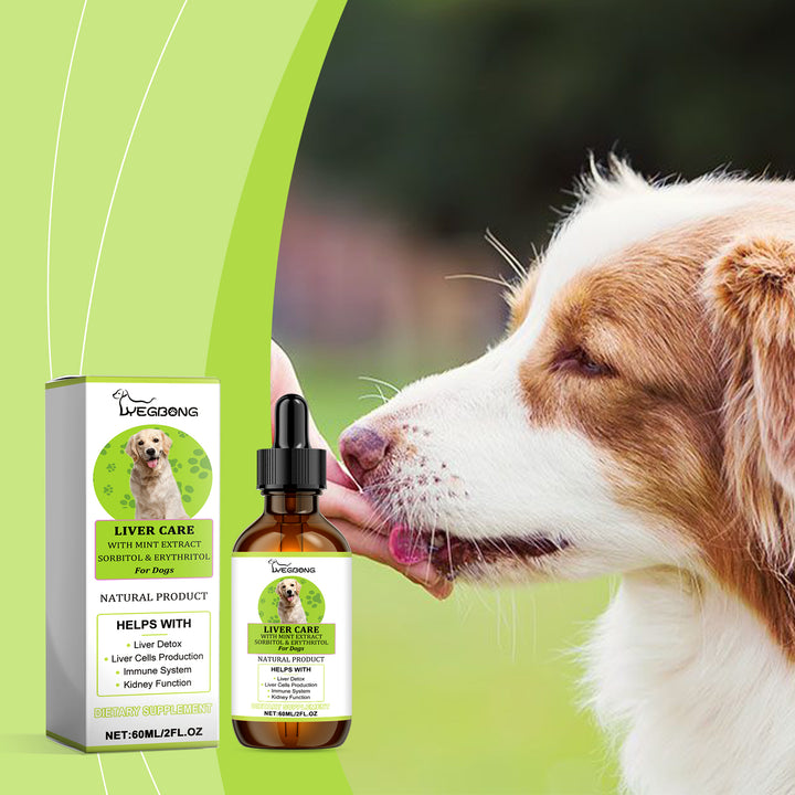 Dog Liver Support Drops With Milk Thistle Extract 60ml