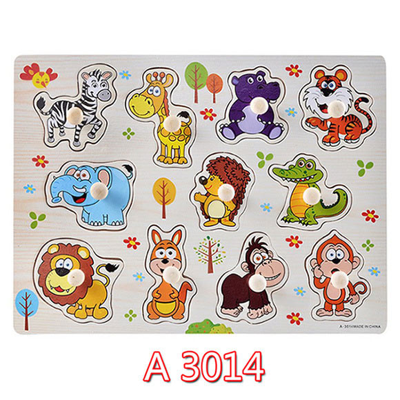 Wooden Learning Puzzle Set for Toddler Skill Building