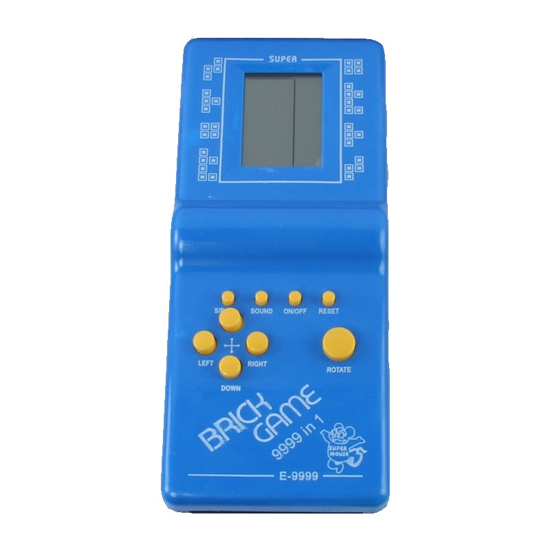 Classic Handheld Tetris Game — Pure Retro Puzzle Fun