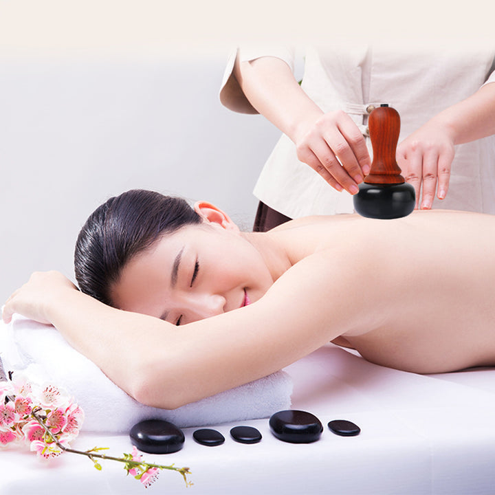 Electric Gua Sha Massager — Far‑Infrared Bian Stone
