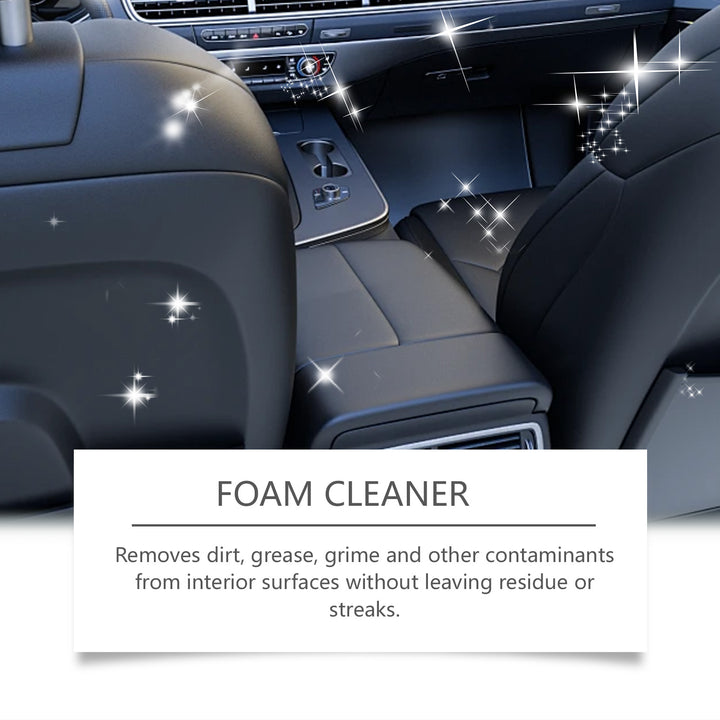 Car Foam Cleaner for Interior Dirt & Stain Removal Tool