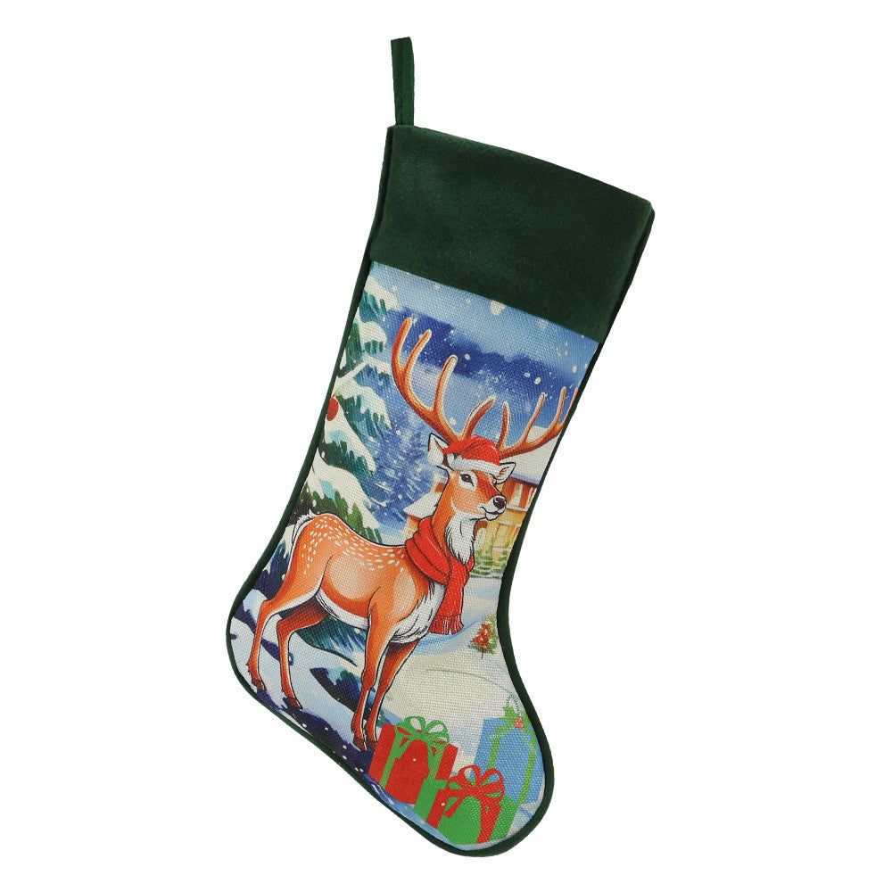 Christmas Stocking Set for Festive Mantel Displays