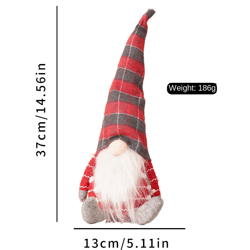 Christmas Gnome Ornament for Cozy Holiday Table Décor