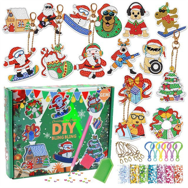 Christmas Diamond Painting Ornament Craft Kit for Joy