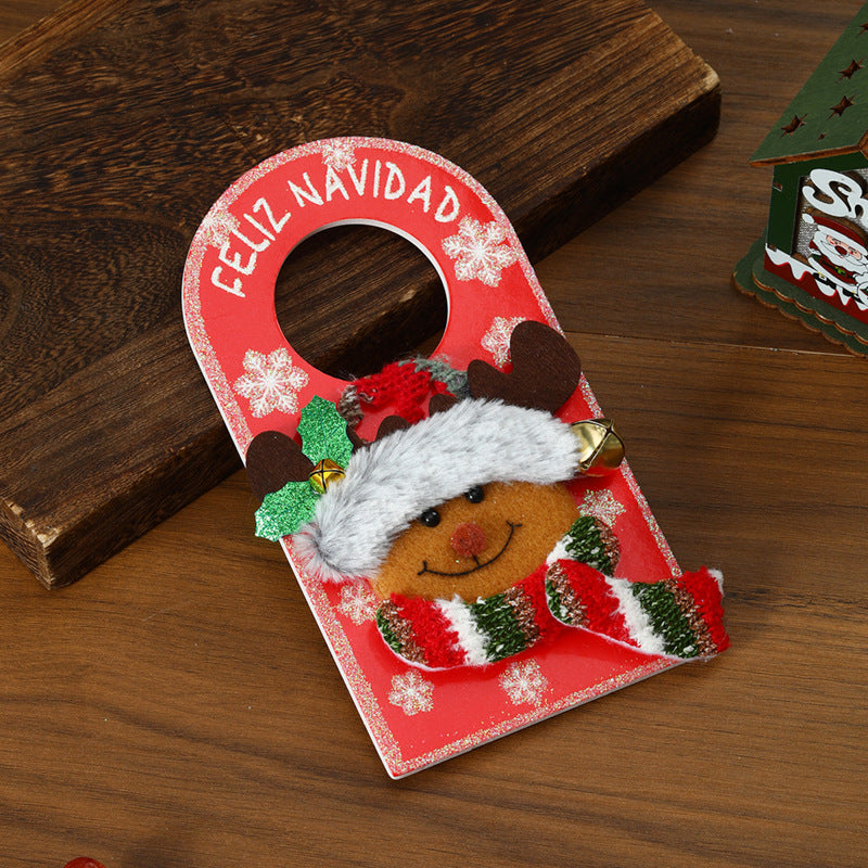 Christmas Door Hanger for a Cheerful Feliz Navidad Welcome