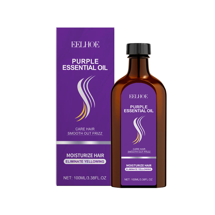 Purple Hair Oil for Blonde Hair Moisture and Frizz