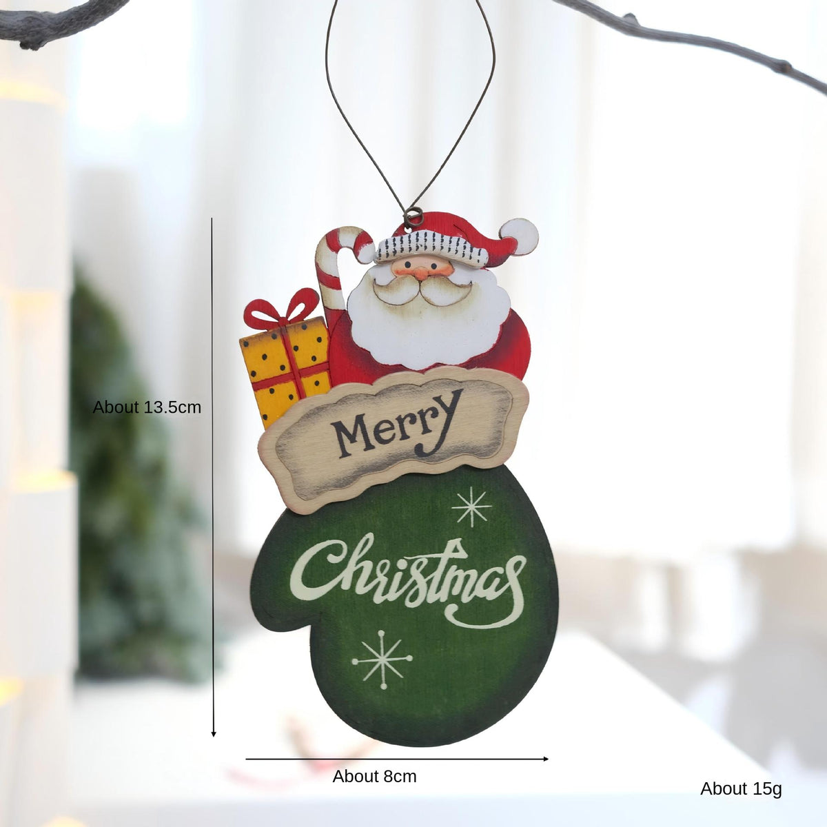 Wooden Christmas Ornaments for Vintage Holiday Cheer