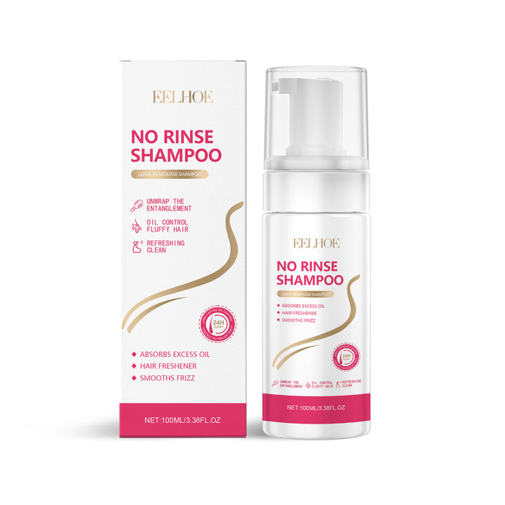 Waterless Shampoo Mousse for Fresh, Voluminous Hair