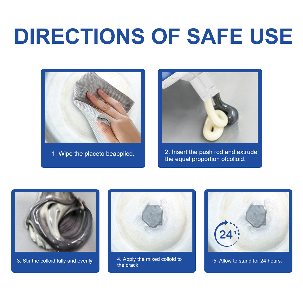 Metal Repair Adhesive for Cracks, Leaks and High Heat