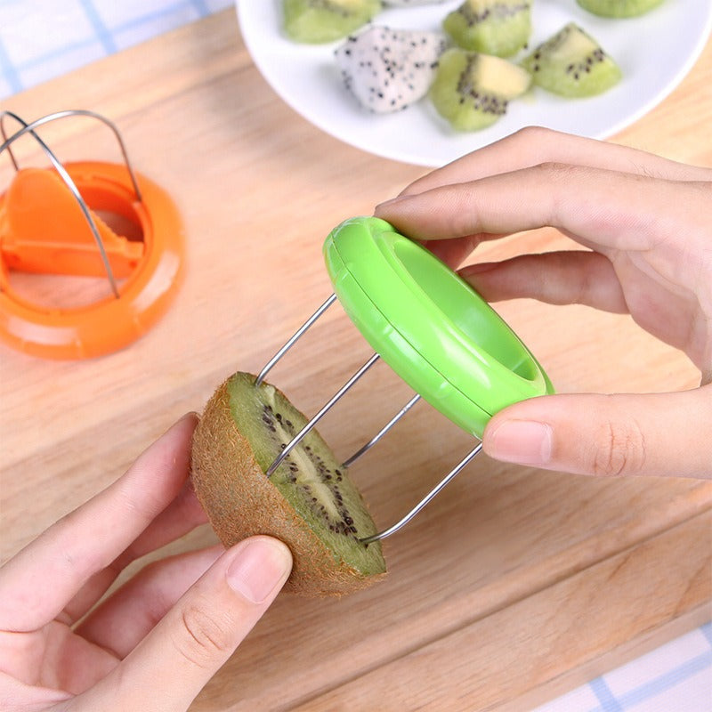 Stainless Steel Kiwi Slicer and Peeler, 2-Piece Set