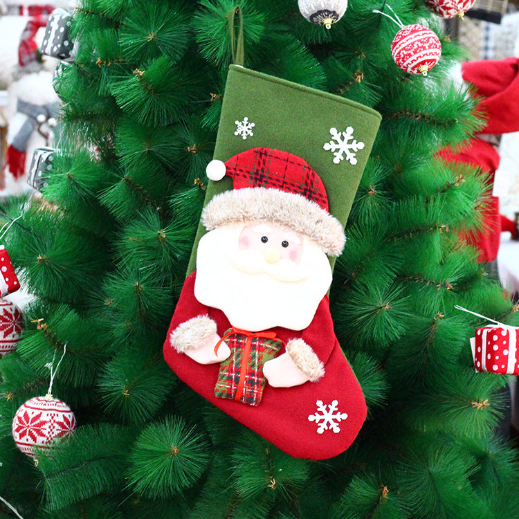 Christmas Stockings With Plush Character Gift Details