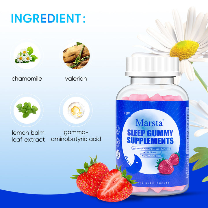 GABA Sleep Gummies — Fall Asleep Faster & Stay Asleep
