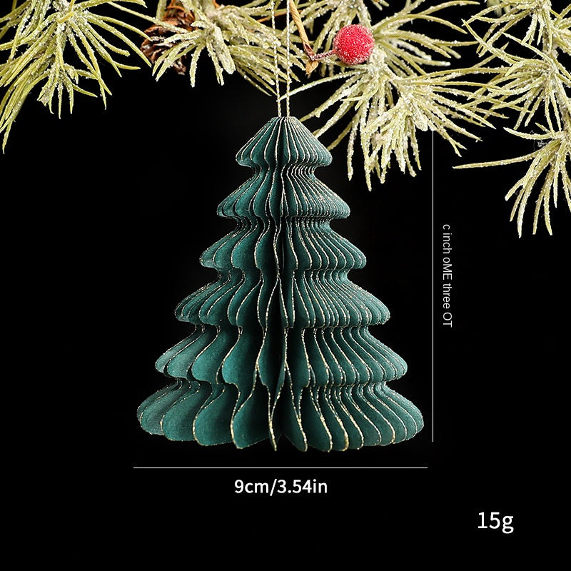 Honeycomb Christmas Ornaments For Dimensional Charm
