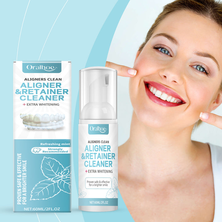 Aligner Cleaner Mousse for a Fresh, Brighter Smile