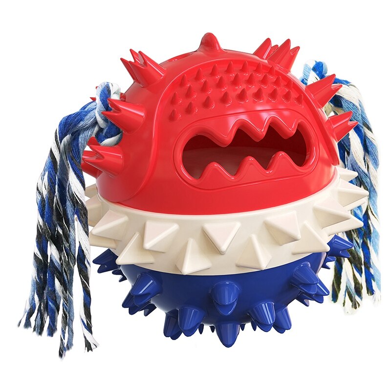 Interactive Dog Ball Toy for Treats and Water Play