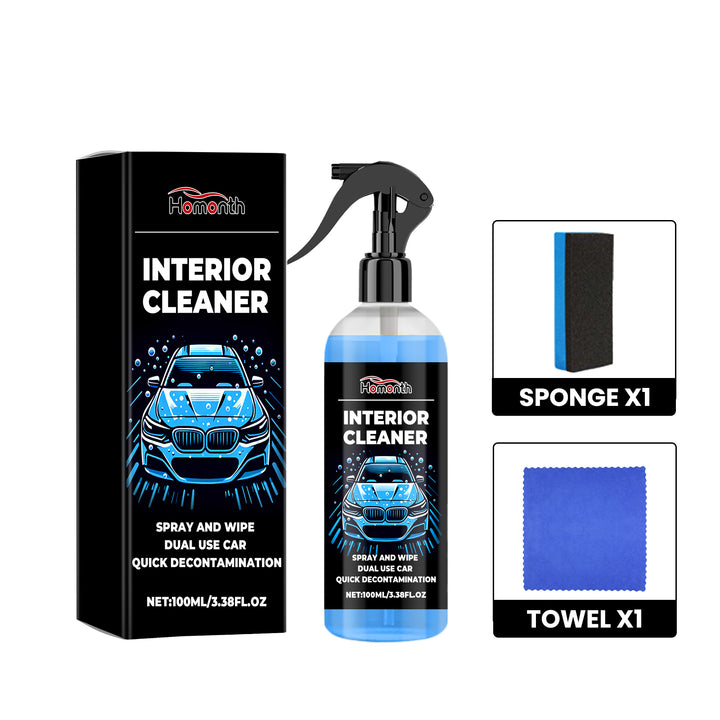 Car Interior Cleaner for Quick Spray-and-Wipe Care