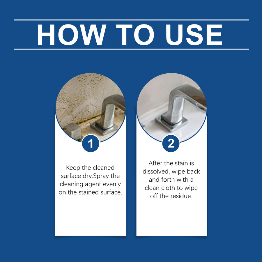 Decontamination Cleaning Spray for Stains, Oil & Mold