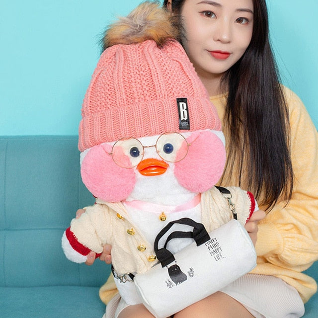 50cm Kawaii Duck Plush Toy for Cheerful Room Decor