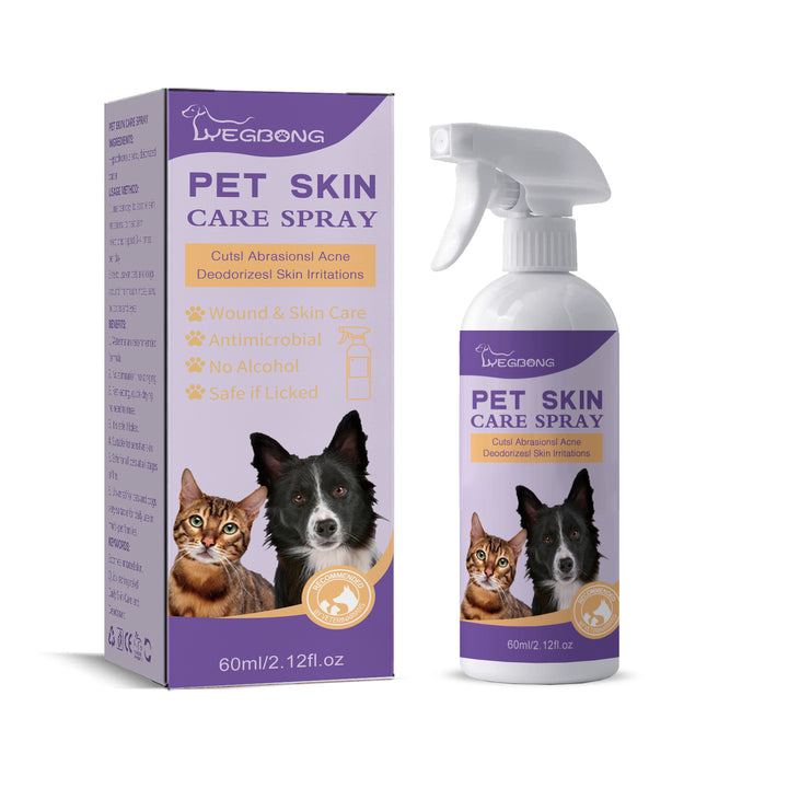 Pet Skin Relief Spray for Itchy, Irritated Skin Care