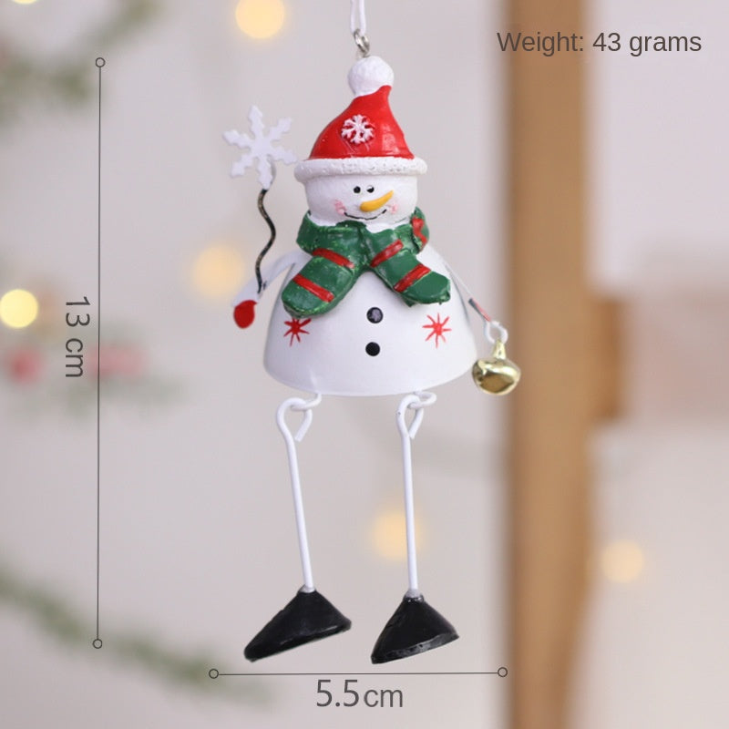 Metal Christmas Ornaments for a Whimsical Tree Display