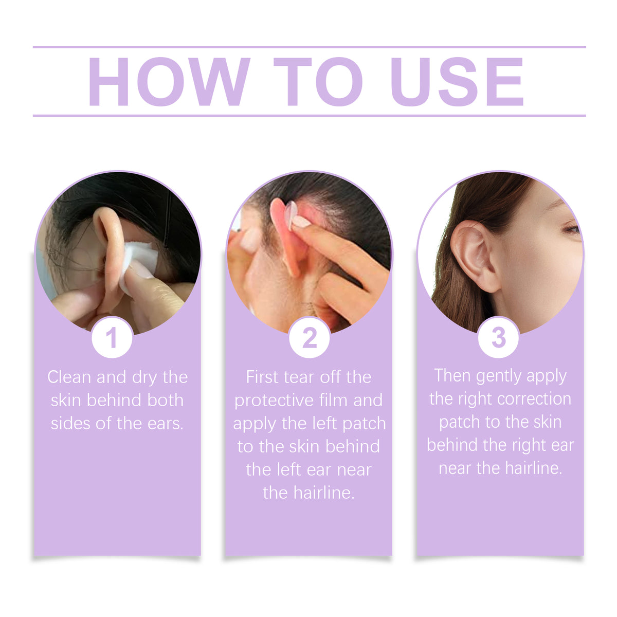 Ear Corrector Stickers for Invisible Ear Alignment