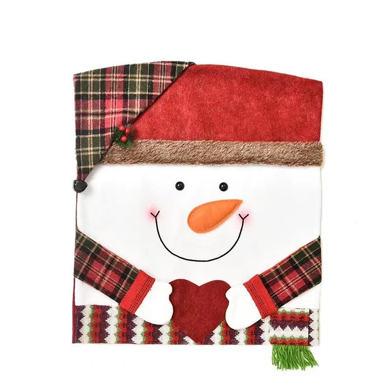 Christmas Character Chair Covers for a Festive Dining Room