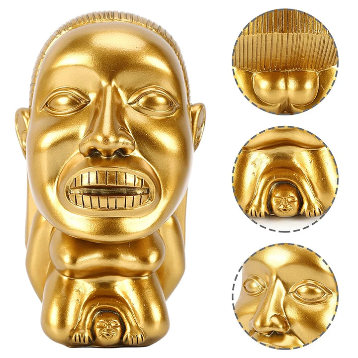 Indiana Jones Golden Idol Statue for Desk and Cosplay