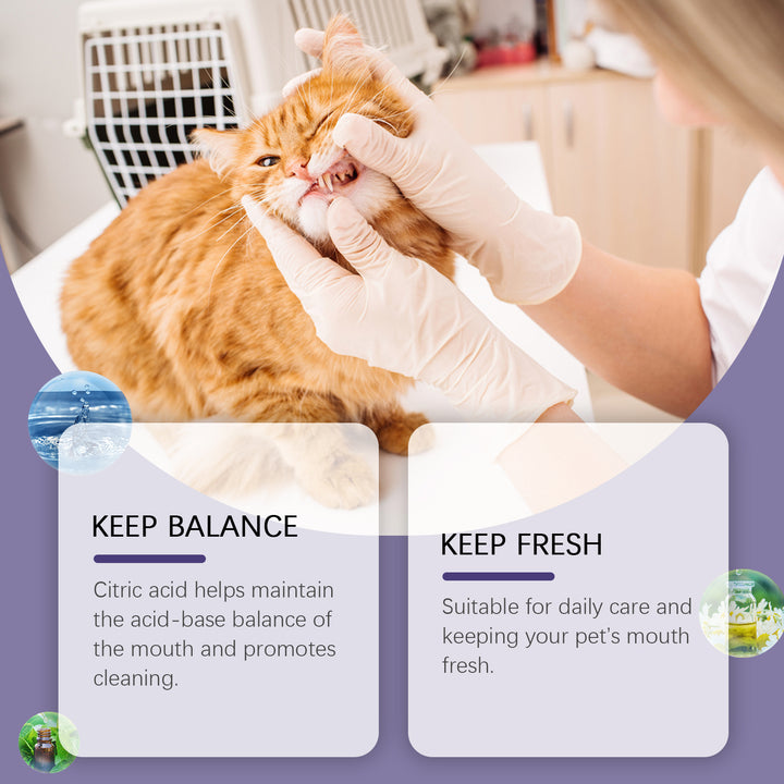 Pet Oral Cleaning Gel for Cleaner Teeth & Fresher Breath