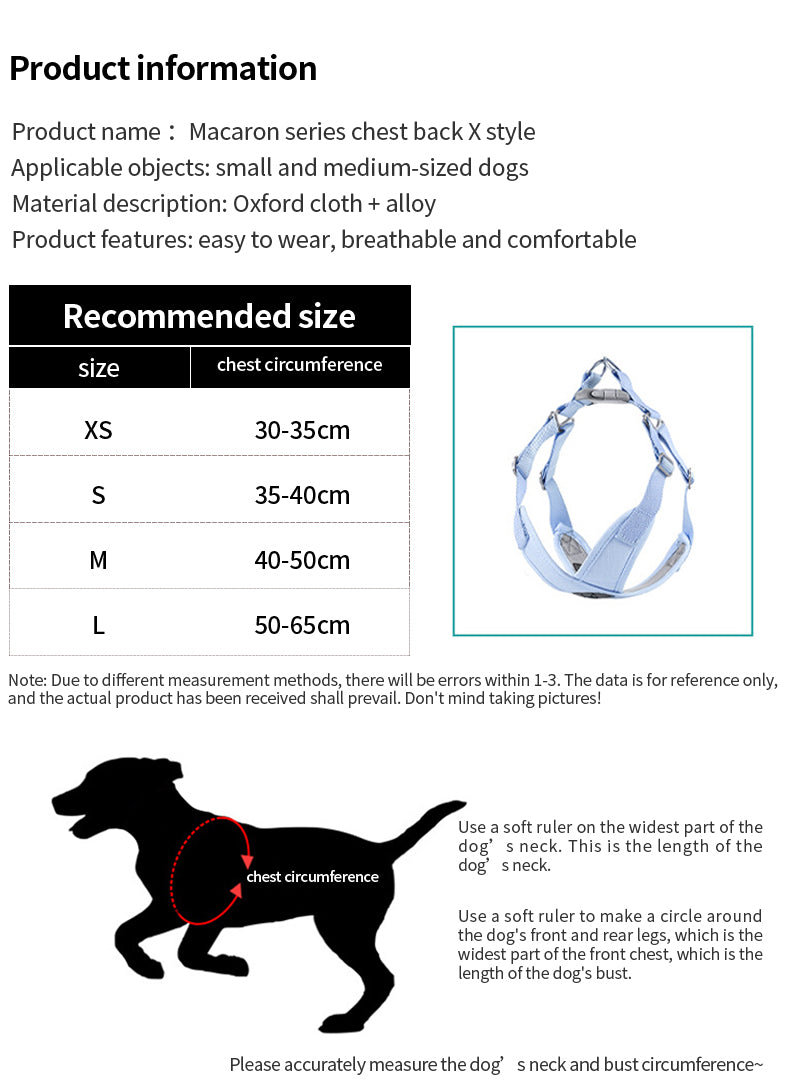 Adjustable Dog Harness for Comfortable Daily Walks