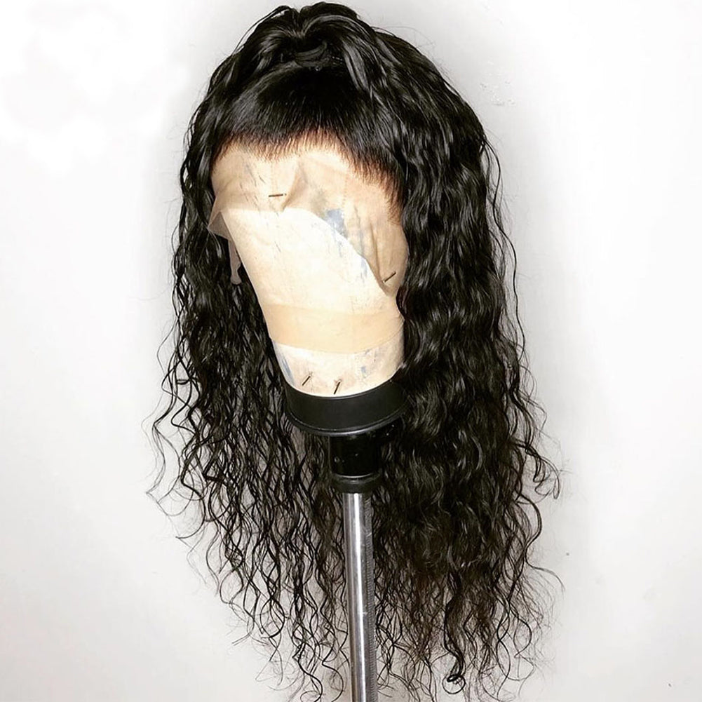 Lace Front Curly Wig for Instant Voluminous Hair Style
