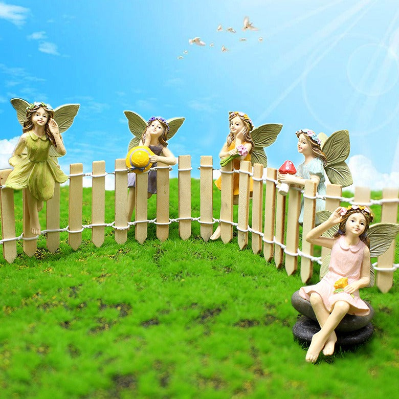 Fairy Garden Resin Figurines for Plants, Pots & Glass